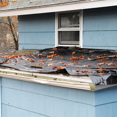A Roof Storm Damage Repair